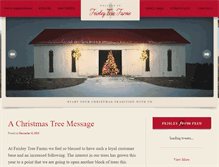 Tablet Screenshot of feisleytrees.com